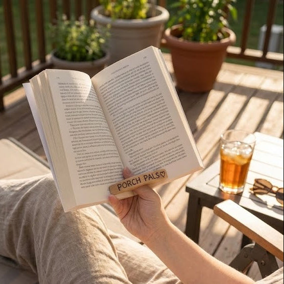 Porch Pals Handmade Wooden Page Holder