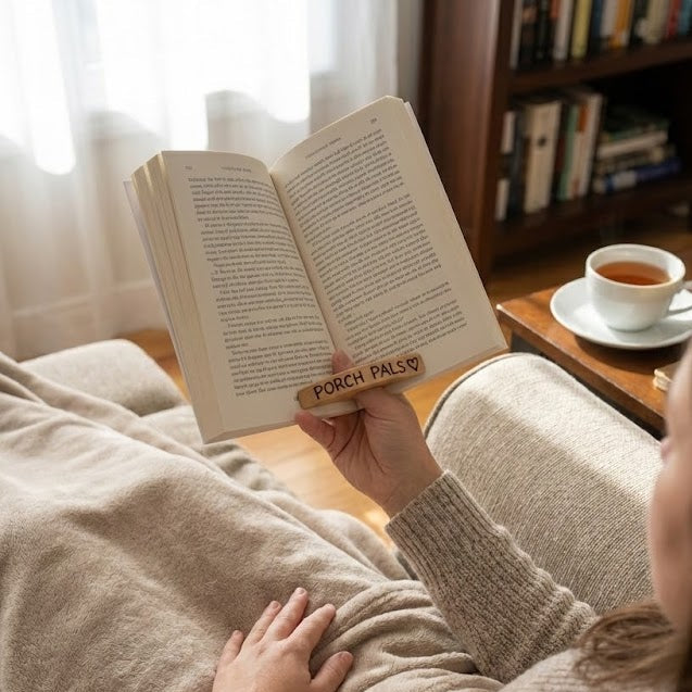 Porch Pals Handmade Wooden Page Holder