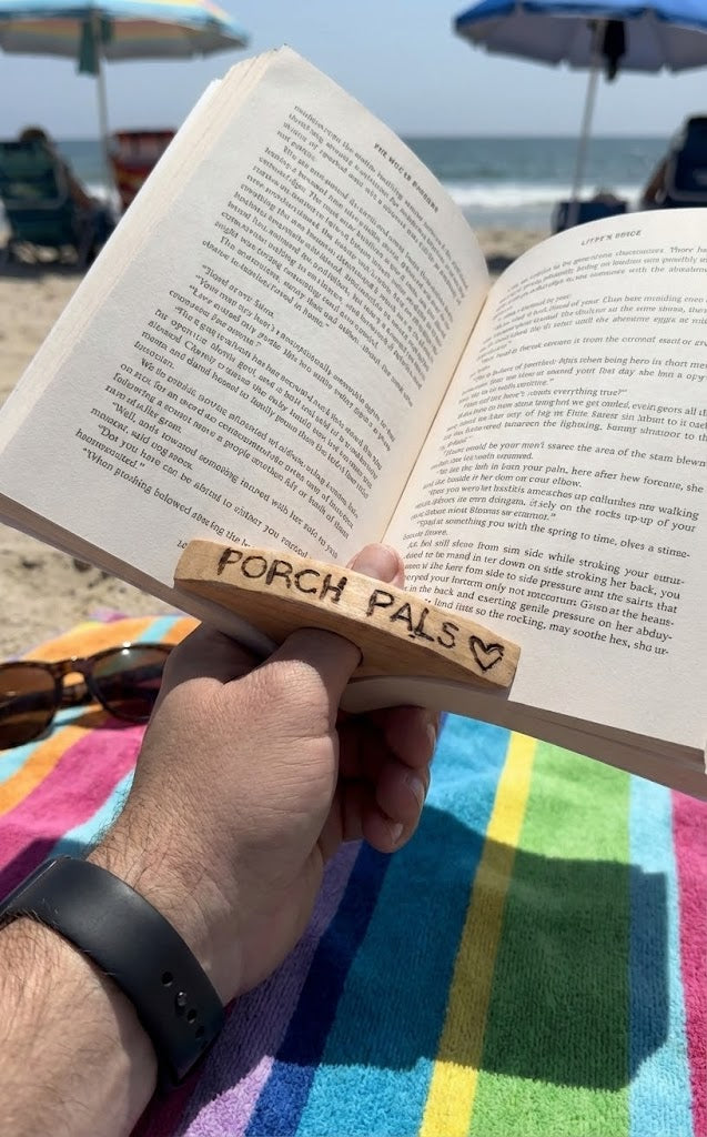 Porch Pals Handmade Wooden Page Holder