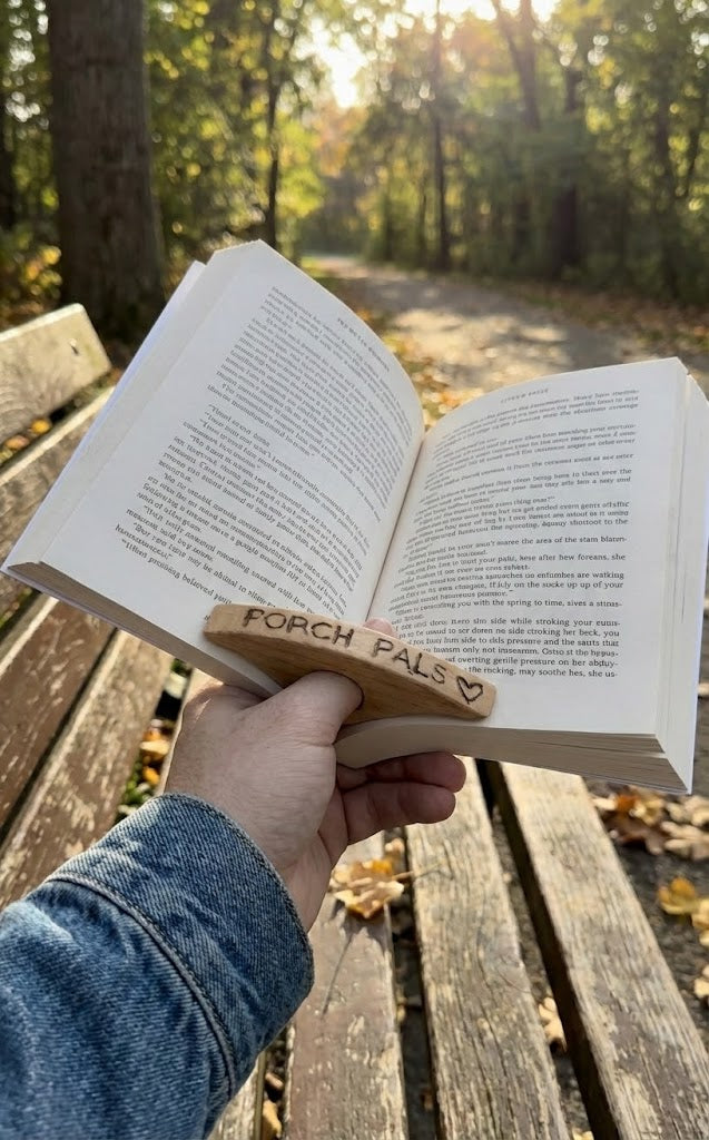 Porch Pals Handmade Wooden Page Holder