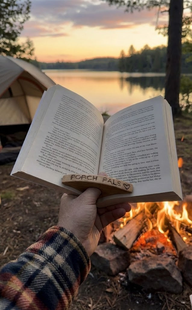Porch Pals Handmade Wooden Page Holder